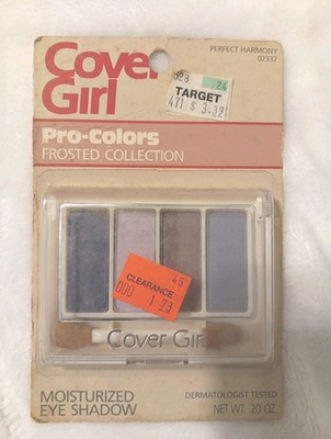 Vintage Cover Girl Pro Colors Eye Shadow Frosted Collection 80s Perfect Harmony