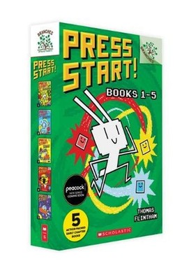 Press Start!, Books 1-5: A Branches Box Set by Thomas Flintham (English) Hardcov