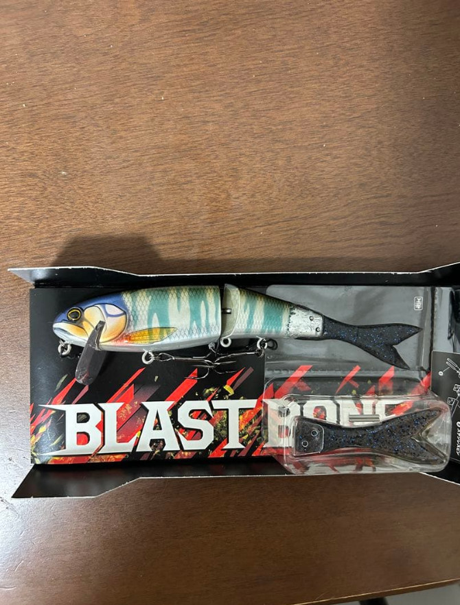 Jackall Blast Bone, Blast Bone Jr, Duncle 5" Set Big Bait Swimbait Japan Lures - Image 2