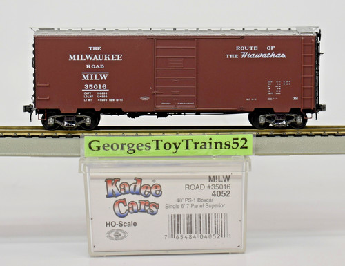 KADEE HO 1:87 #35016 MILW MILWAUKEE ROAD HIAWATHA 40' PS-1 COCHE DE CAJA 4052 USADO | Condition: Used