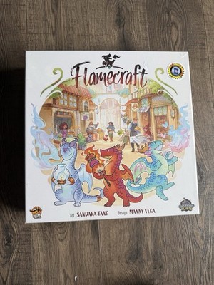 NEW Flamecraft Standard Edition Board Game by Cardboard Alchemy Strategy Sealed