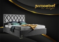 Designer Bett Textil Schlafzimmer Design MöBel Luxus Betten Polster Gestell Neu