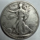 1933 S - Walking Liberty Half Dollar - Better Date Exact Coin Imaged #WL23