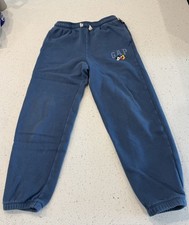 Gap Disney Mickey Mouse Jogger Sweatpants Boys Blue Size 12