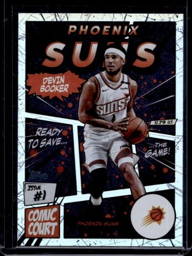 2025-26 Topps Devin Booker Comic Court #CC-14 Suns