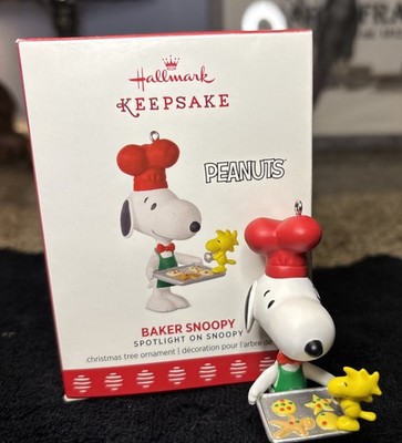 2017 Hallmark Keepsake Ornament ~ ''Baker Snoopy'' ~ 20th in Series ~ NIB
