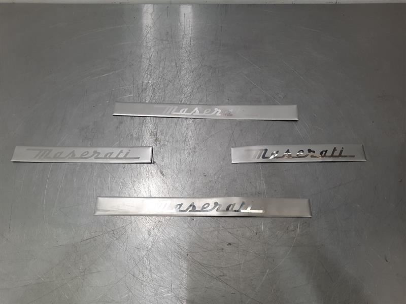 16 2016 MASERATI QUATTROPORTE GTS M156 OEM SCUFF PLATE SET OF 4