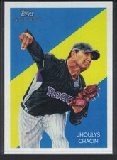2010 Topps National Chicle - Jhoulys Chacin #144 Rockies
