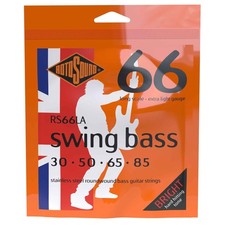 Rotosound Swing Bass Stainless Steel 30-85 Bass Strings, Long Scale [RS66LA]