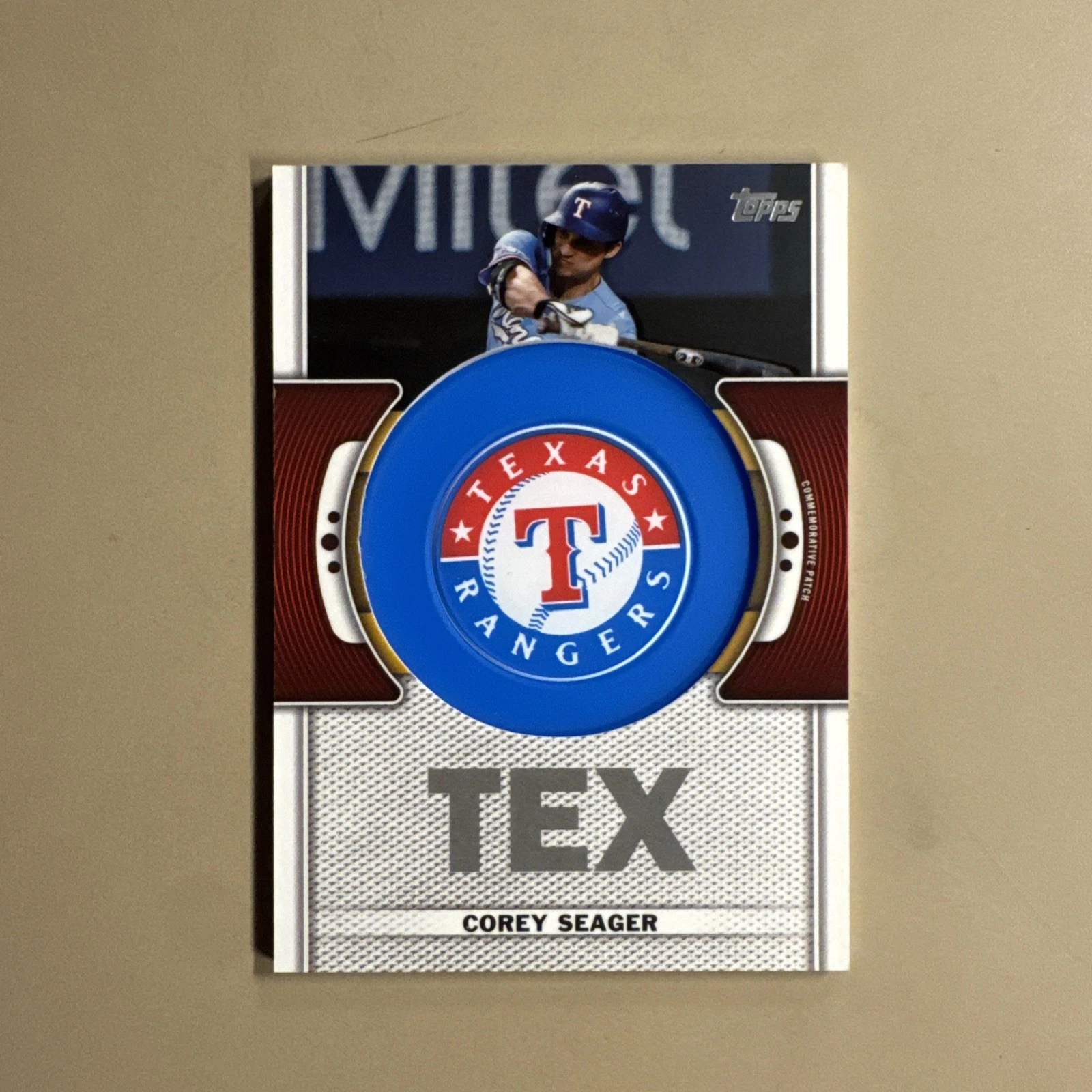 Corey Seager trading card