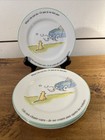 Fitz & Floyd French For Cats Plates Henri de la Barbie- Set of 4- Htf