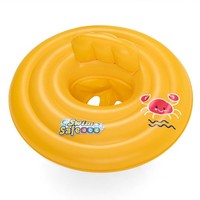 Bestway Aufblasbarer Schwimmer 3 Ringe Sitz Baby 76X76 Cm 1 Bis 2 Jahre Garte
