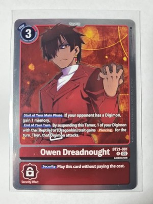 Digimon Owen Dreadnought · BT21-081 · R · World Convergence · EN   NM 