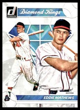 Eddie Mathews 2023 Donruss #13 Boston Braves MLB READ FREE SHIPPING AutographDen