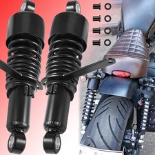 For Harley Dyna Fat Bob Low Rider 10.5" Rear Absorbers Shocks Lowering 10-1/2''