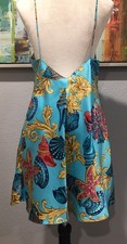 Vtg Victoria's Secret SILK Babydoll Nightgown M