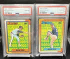 1990 Topps Nolan Ryan #3 & #4 of the 5 in the 5000 K's Set PSA 10 HOF