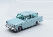 Lesney Blue Ford Anglia No 7 England Vintage 1:62 Diecast