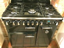 RANGEMASTER ELAN 90CM DUAL FUEL RANGE COOKER. MAINS GAS. **option lpg. POSTED