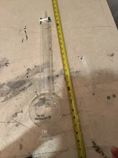 COLUMNS, CHROMATOGRAPHY, SPHERICAL JOINTS, WITH RESERVOIRS, PTFE STOPCOCKS, Disc