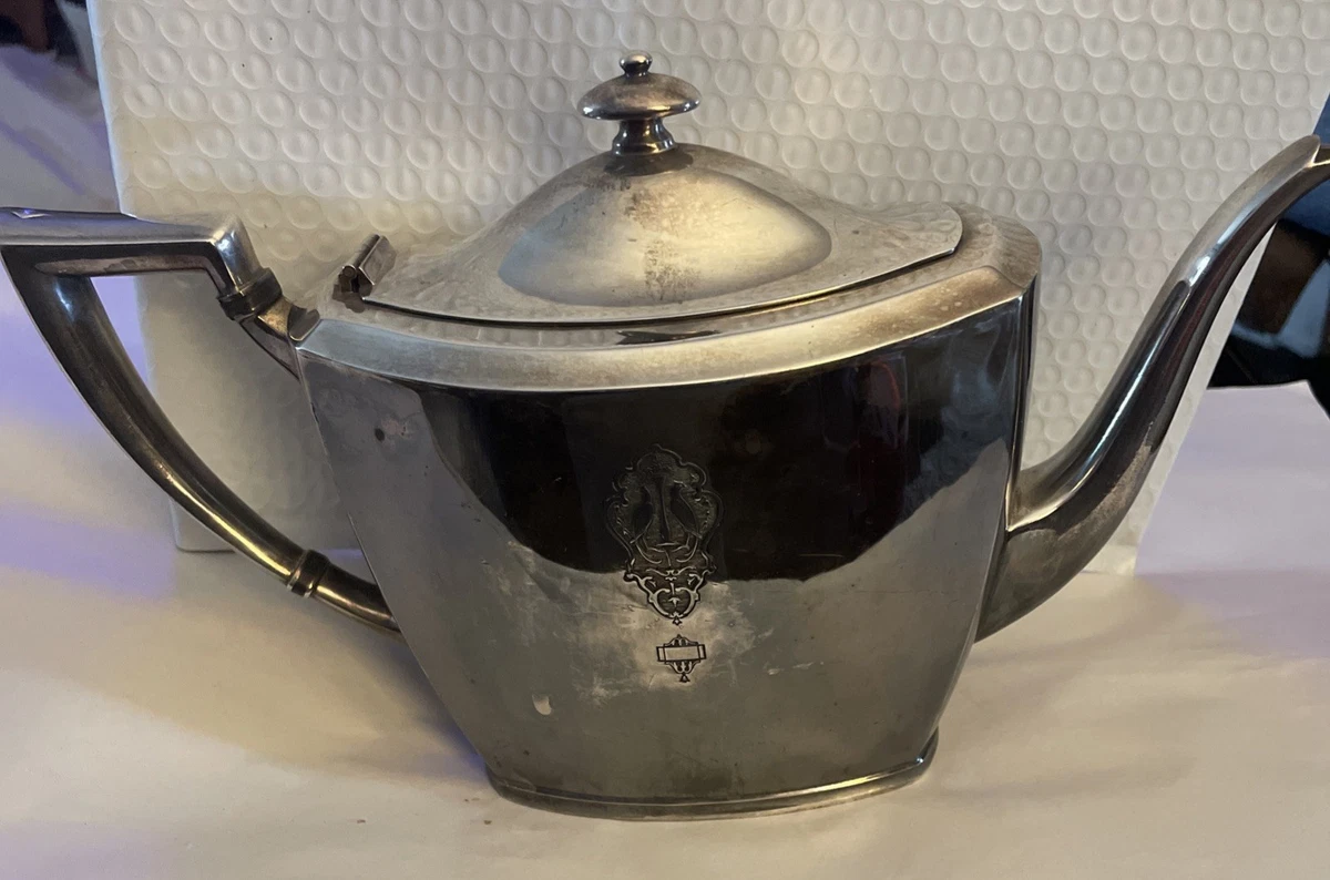Oneida Teapot In Antique Us Silver-Plated Teapots, Coffee Pots