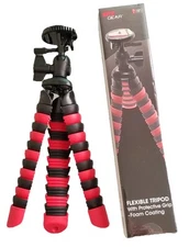 Ritz Gear 12” Flexi Tripod Super Versatile Camera Stand- Brand New