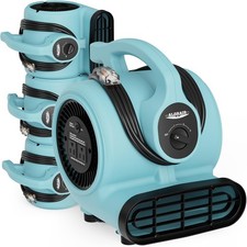 ALORAIR 600CFM Air Mover 3-Speed Adjustable Carpet Dryer Blower Floor Fan -4Pack