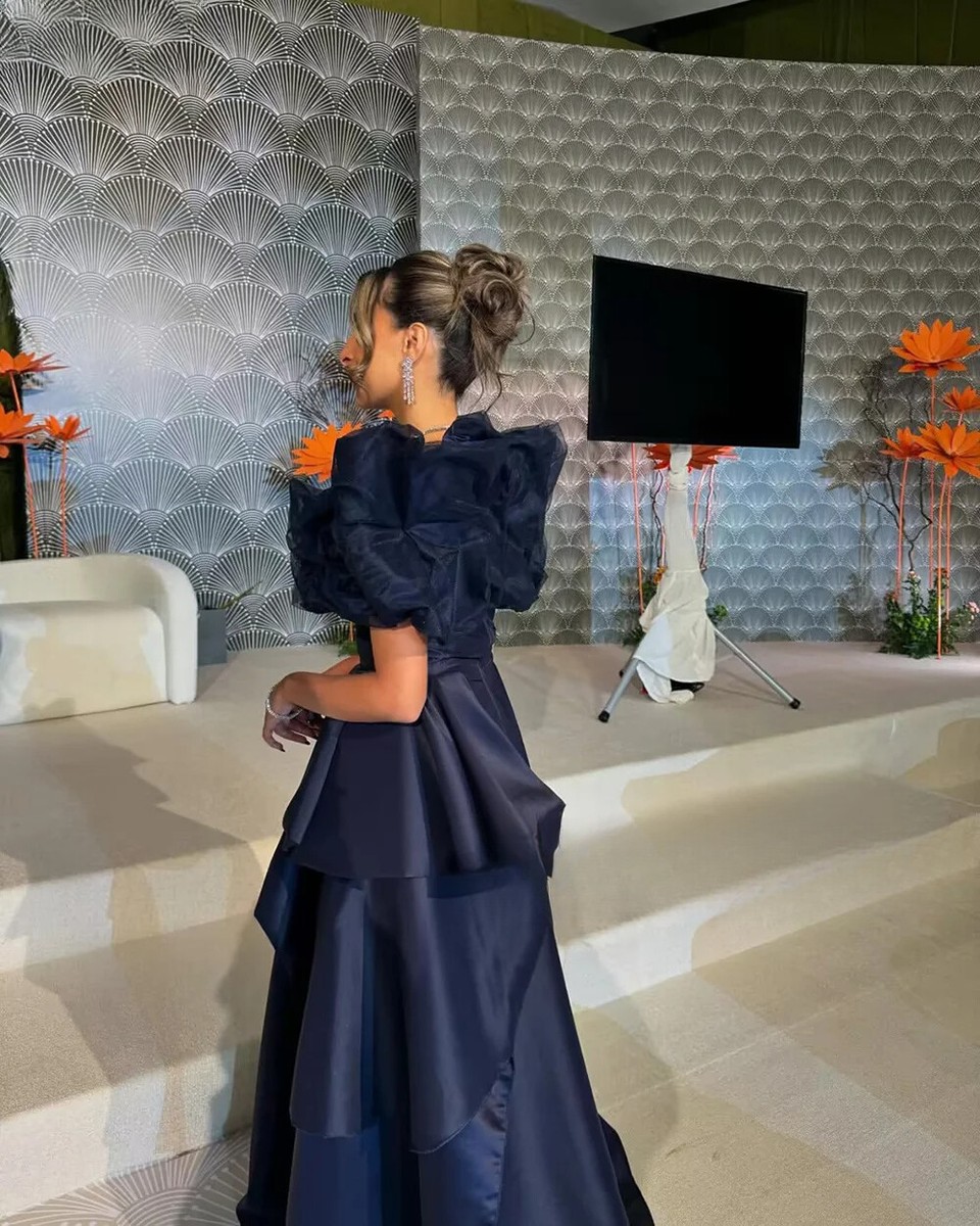 Verngo Navy Blue Satin Evening Dress Off The Shoulder A-Line Prom Gown Simple | eBay Verngo Navy Blue Satin Evening Dress Off The Shoulder A-Line Prom Gown Simple | eBay