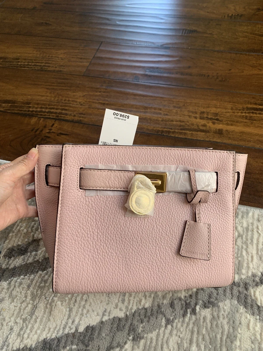 MICHAEL Michael Kors Hamilton Small Messenger Bag in Pink