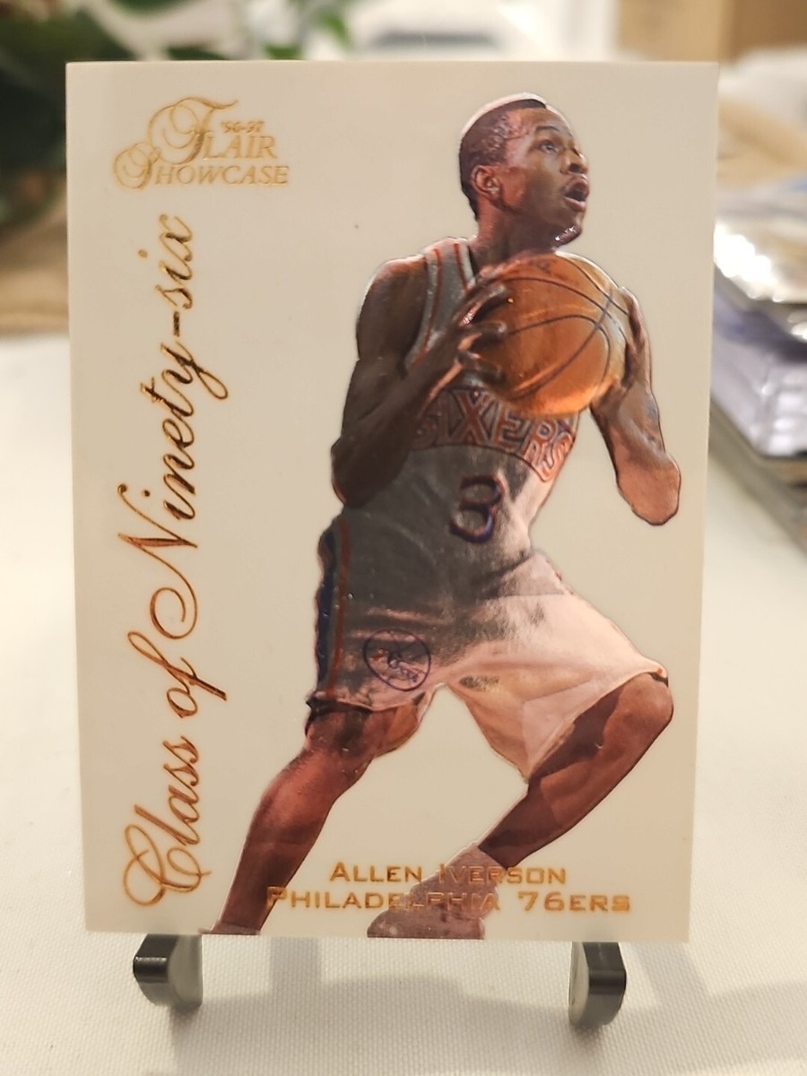 その他 ALLEN IVERSON  FLAIR FINAL EDITION ALLEN IVERSON 1996/97 Flair Showcase Style NBA RC