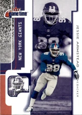 2001 Fleer Game Time Jessie Armstead 78 New York Giants