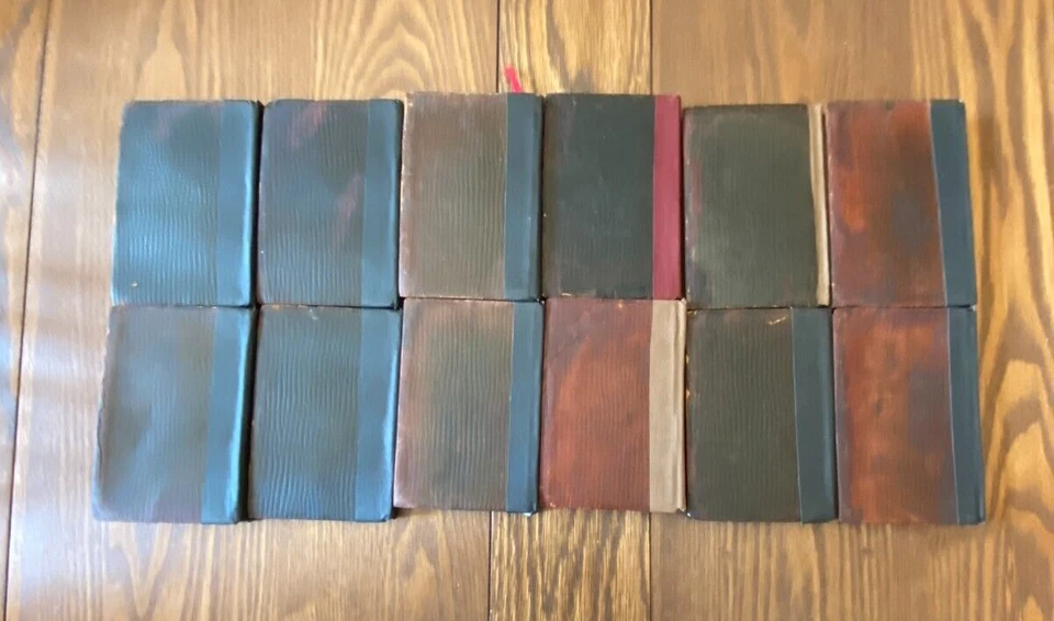 Shakespeare Ariel Edition Knickerbocker Press Antique c. 1900 Lot of 12 Foto 2 de 4