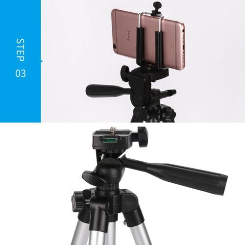 Tripod Stand Mount For Digital Camera Camcorder Phone Holder iPhone DSLR SLR - Picture 9 of 12