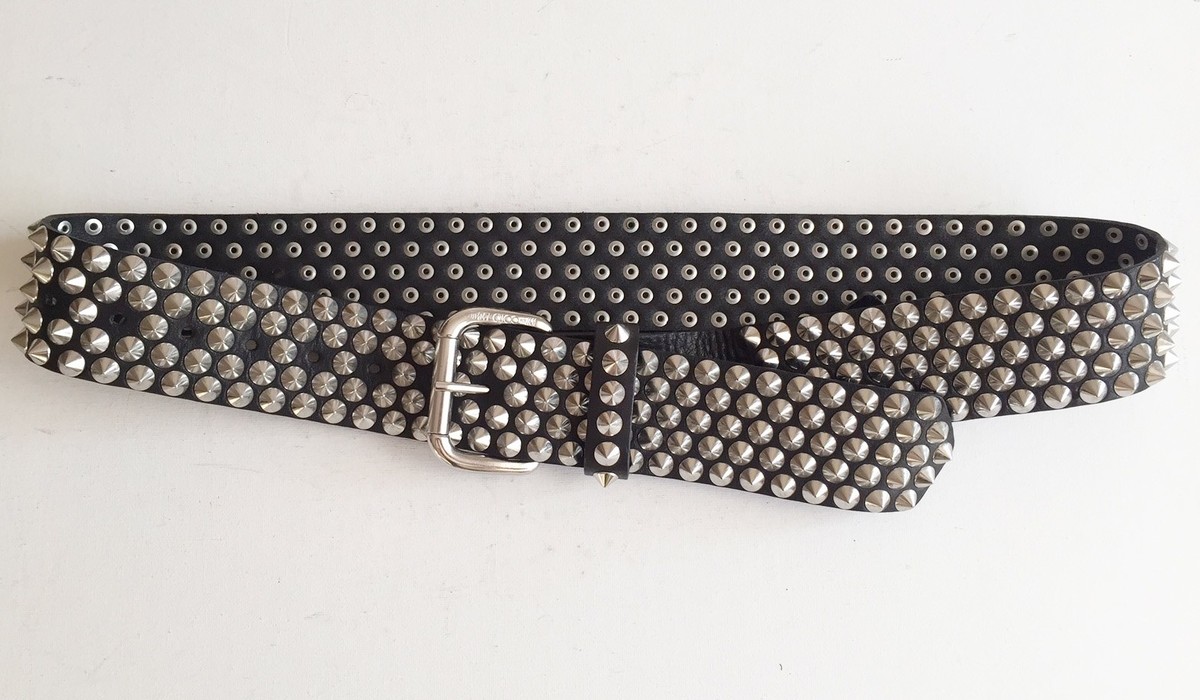 Jimmy Choo x H&M Studded Belt Unisex SMALL Rare Black NWOT Jimmy Choo x H&M Studded Belt Unisex SMALL Rare Black NWOT