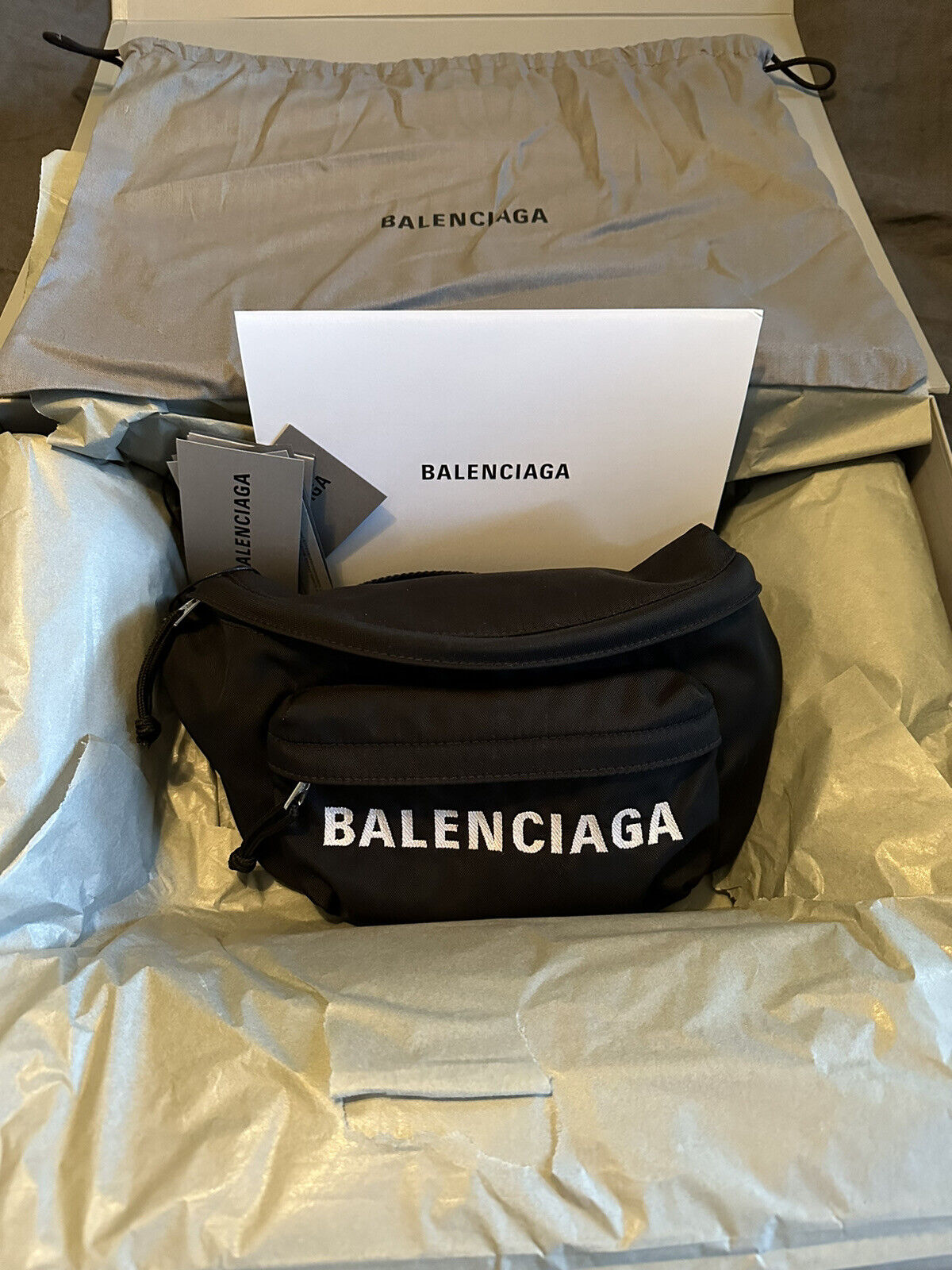 Balenciaga Wheel Belt Bag Nylon eBay