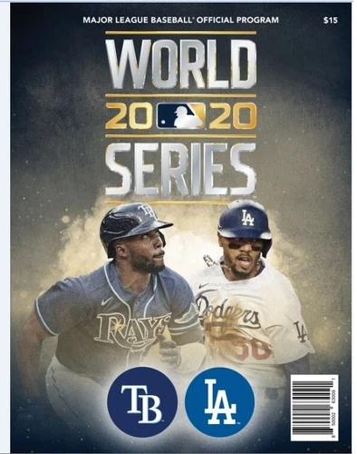 2024 & 2020 MLB WORLD SERIES SET OF TWO PROGRAMS FEATURING LOS ANGELES DODGERS - Picture 3 of 3