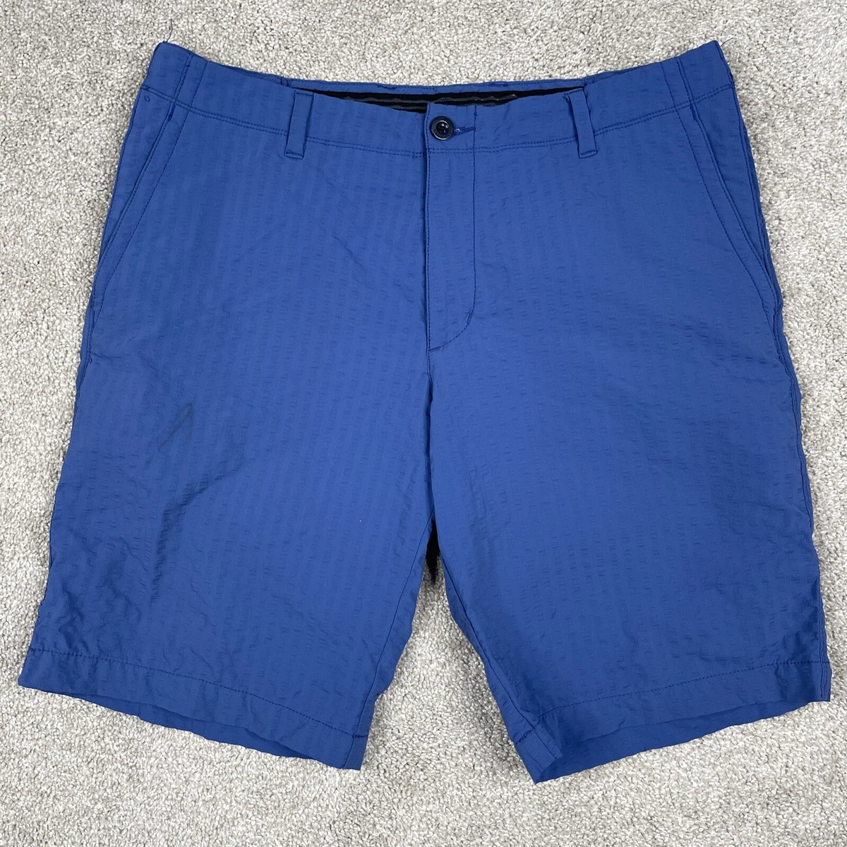 Tommy Bahama Blue Men s Blue Nylon Golf Shorts Size 33