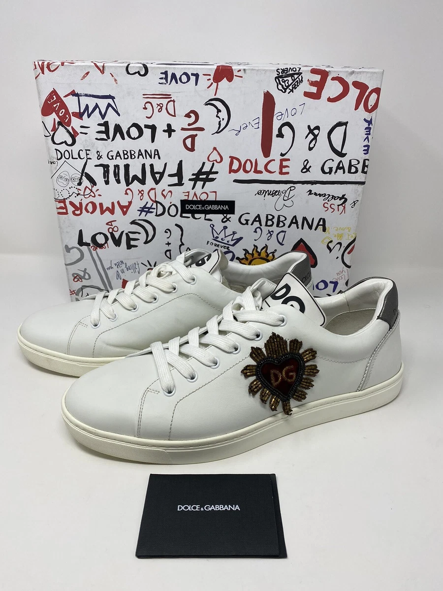 White shoes hotsell with heart