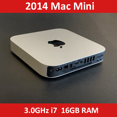 AppleDual SSD 2014 Mac mini i7 16GB 1TB+1TB