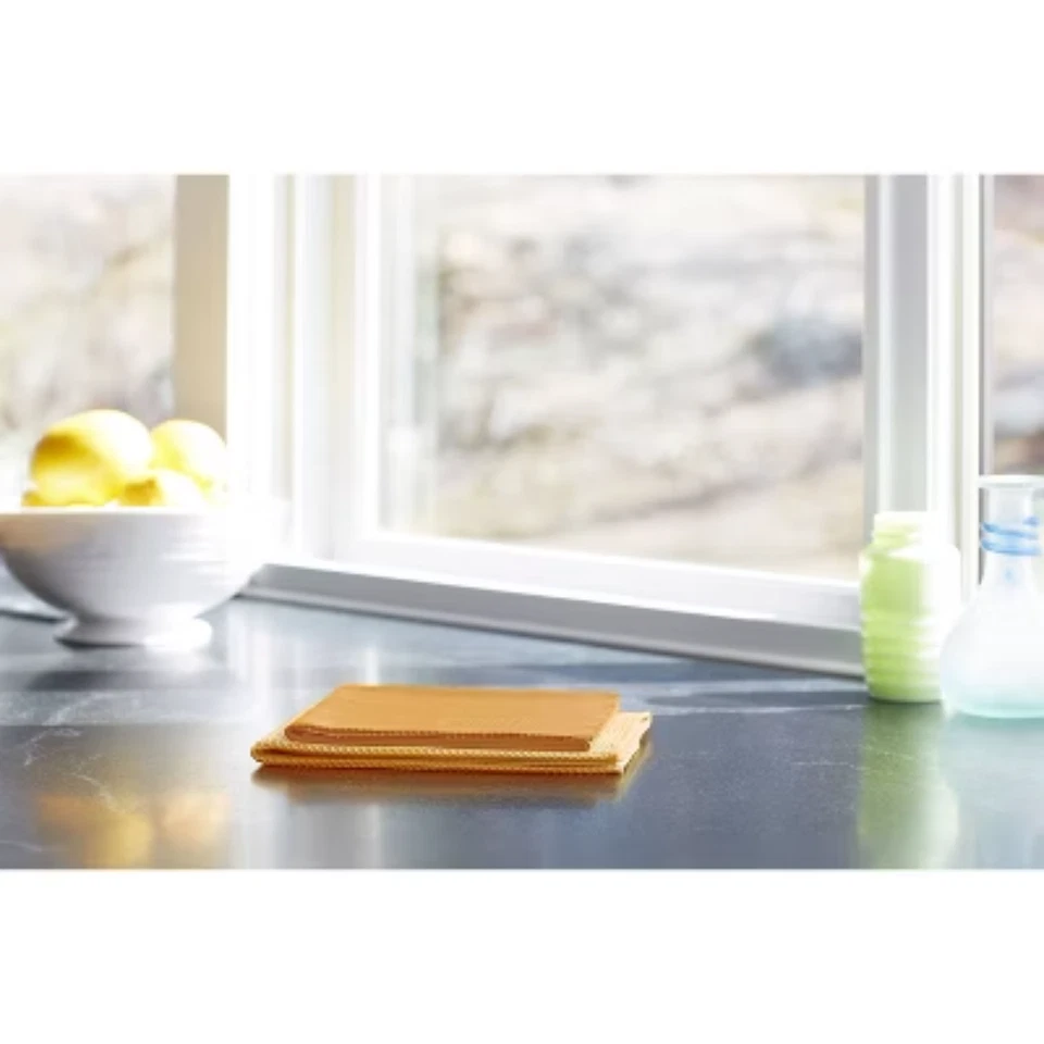 Juego de paños de microfibra para limpieza de ventanas E-Cloth - 2ct - Nuevo - Sin abrir en caja Foto 3 de 4