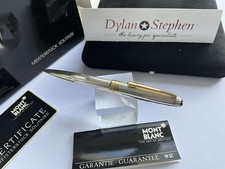 Montblanc Meisterstuck Classique 164 Solitaire 925 Sterling Silver Ballpoint Pen
