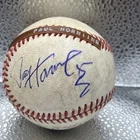 Paul Hornung Autographed Official Game Used Baseball Signed Mitch Albom