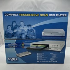 Coby DVD-224 Compact Progressive Scan DVD Player 2 Slim Design New Sealed