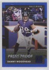 2017 Panini Donruss Press Proof Blue Danny Woodhead #254 q2s