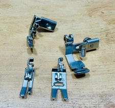 Sewing Machine Feet Lot - Hinged Zipper & Piping Foot, General Purpose