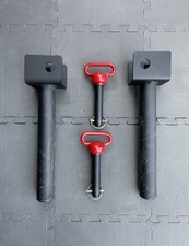 ROGUE FITNESS PIASTRA PORTAOGGETTI COPPIA MONSTER RACK CANALE PIN HARDWARE