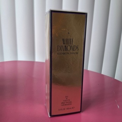 Elizabeth Taylor White Diamonds 3.3 oz Eau de Toilette Spray New Sealed Box