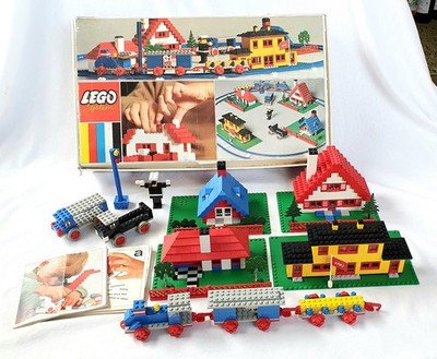 LEGO 080 Basic Building Set With Train - Complete Boxed & Instr Vintage 60s