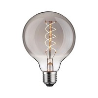 Paulmann LED Spiral Filament Globe 4,2W=17W E27 Rauchglas Extra Warm Dimmbar