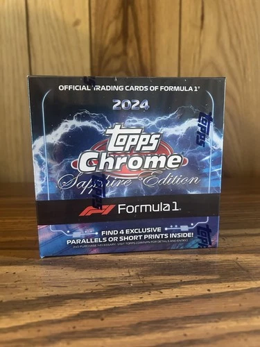 2024 Topps Chrome Sapphire F1 Sealed